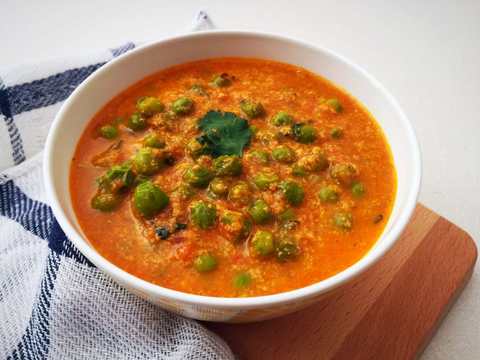 Rajasthani Khoya Matar Recette Sabzi Recette Indienne Traditionnelle