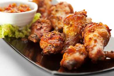 Recette des ailes de poulet grillées Recette Indienne Traditionnelle