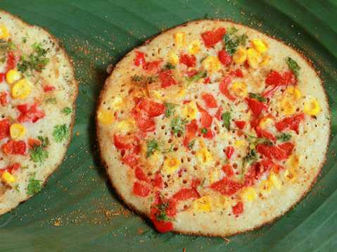 Recette AMBOLI de légumes maharashtrien (crêpes à lentilles salées garnies de légumes) Recette Indienne Traditionnelle