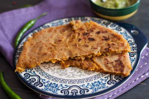 Recette au fromage aloo paratha Recette Indienne Traditionnelle