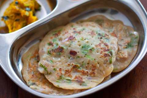 Recette authentique Godumai Dosaï - Crêpes à farine de blé entier Recette Indienne Traditionnelle