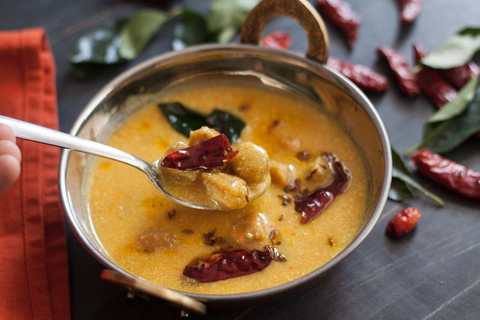 Recette de Badi Kadhi Style Bihari Recette Indienne Traditionnelle