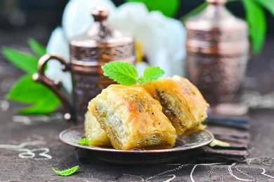 Recette de Baklava – Turc Traditionnel Sweet Recette Indienne Traditionnelle