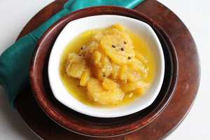 Recette de Banana Halwa de style Goan (Kelyacho Halwo) Recette Indienne Traditionnelle