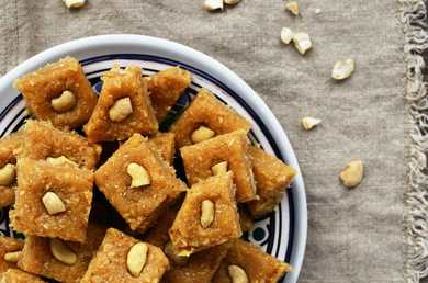 Recette de barfi Rajgira sans gluten Recette Indienne Traditionnelle