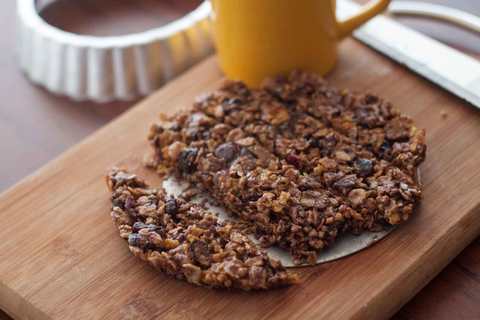 Recette de barre de muesli de beurre d’amande et de figuier Recette Indienne Traditionnelle