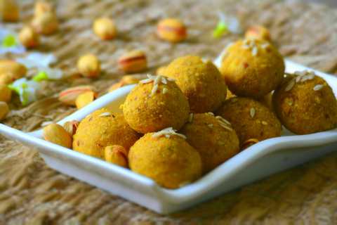 Recette Besan Laddu Recette Indienne Traditionnelle