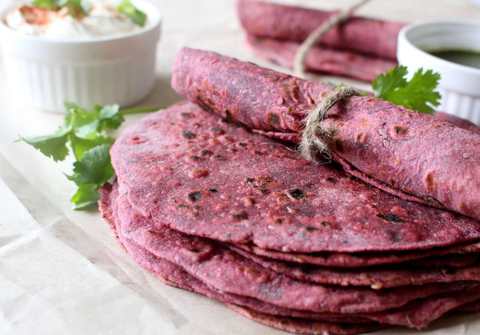 Recette de betteraves et de chapati avocat Recette Indienne Traditionnelle