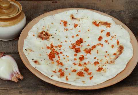 Recette Bhakri de la farine de riz (Maharashtrian Tandalachi Bhakri) Recette Indienne Traditionnelle