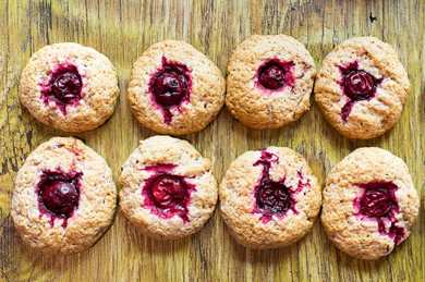 Recette de biscuits de cerisier à la farine d’avoine Recette Indienne Traditionnelle