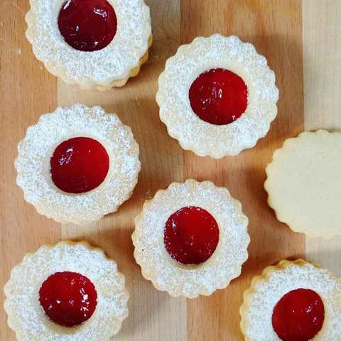 Recette de biscuits Linzer Recette Indienne Traditionnelle