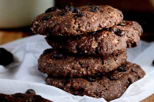 Recette de biscuits de morsures de sucre à double chocolat sans oeuf Recette Indienne Traditionnelle