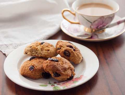 Recette de biscuits à l’huile d’olive et aux canneberges Recette Indienne Traditionnelle