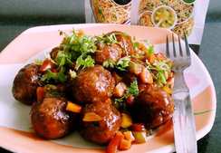 Recette de boules de manghourie sec de légumes chinois (sans oignon pas d’ail) Recette Indienne Traditionnelle