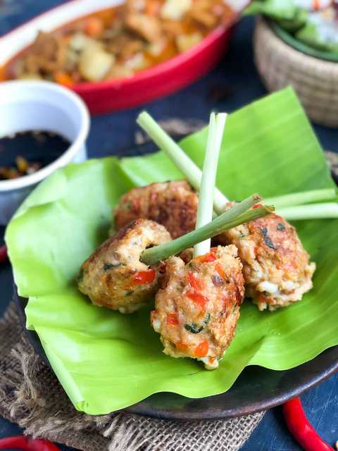 Recette des brochettes de crevettes de citronnelles vietnamiennes Recette Indienne Traditionnelle
