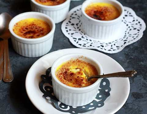 Recette de brulee crème de citrouille Recette Indienne Traditionnelle