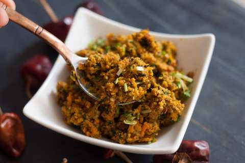 Recette de carotte Methi Pachadi Recette Indienne Traditionnelle