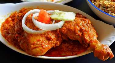 Recette de chaap au poulet Kolkata - Jambes de poulet cuites lentes Recette Indienne Traditionnelle