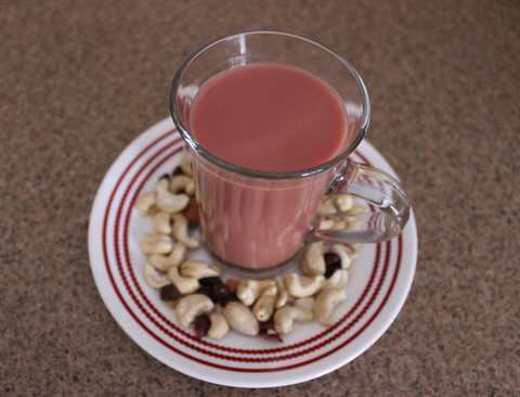 Recette de chai de style de Kashmiri – Thé rose Recette Indienne Traditionnelle