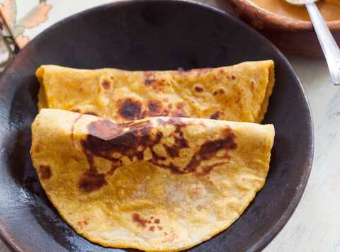 Recette de chapati de citrouille Recette Indienne Traditionnelle