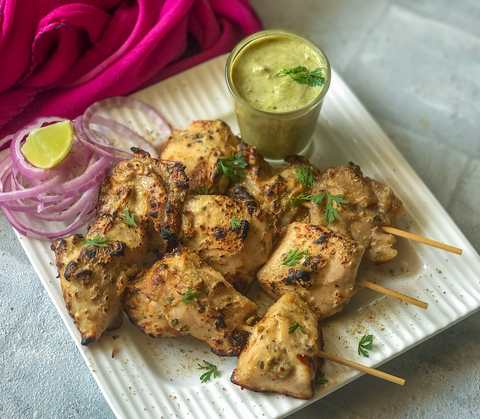 Recette de chèvre au kebab de Malai (RESHMI Kebab) Recette Indienne Traditionnelle