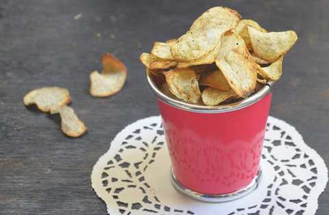 Recette de chips arbi-cuits au four Savory Recette Indienne Traditionnelle