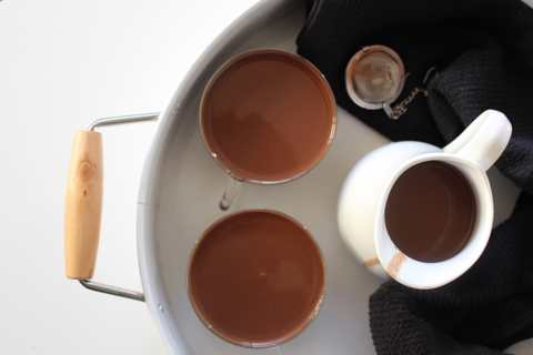 Recette de chocolat chaud végétalien Recette Indienne Traditionnelle