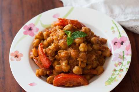 Recette de chole de la tomate Recette Indienne Traditionnelle