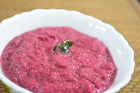 Recette de chutney beetroot Recette Indienne Traditionnelle