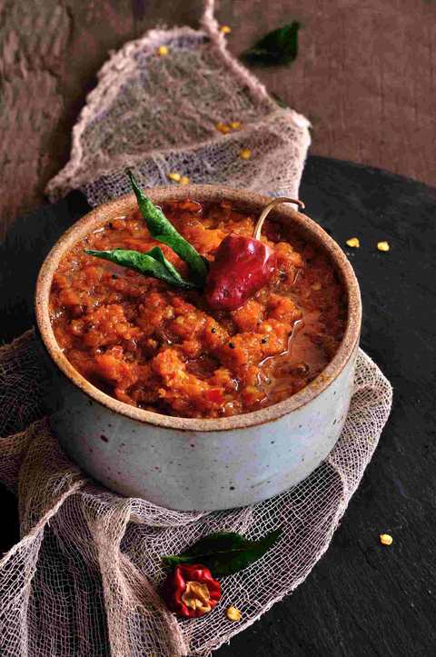 Recette de chutney de carotte Recette Indienne Traditionnelle