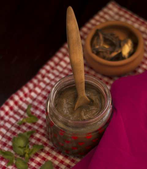 Recette de chutney de mangue crue brute himachali Recette Indienne Traditionnelle
