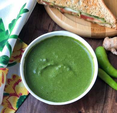 Recette de chutney vert Recette Indienne Traditionnelle