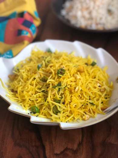 Recette de citron Sevai faite maison – recette de citron idiyappam Recette Indienne Traditionnelle