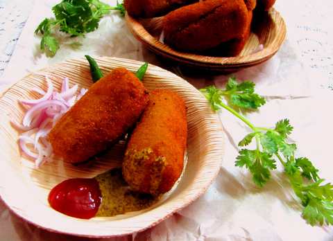 Recette de côteleuse de Macher (croquettes de poisson de style bengali) Recette Indienne Traditionnelle