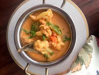 Recette de Crashm Subz Noor E (recette de curry Nawabi) Recette Indienne Traditionnelle