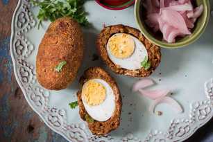 Recette de croquettes de viande hachée et d’oeuf Recette Indienne Traditionnelle