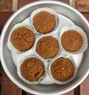 Recette de cupcakes de citrouille avec millet de doigt et graines de lin Recette Indienne Traditionnelle