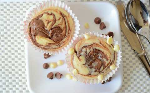 Recette de cupcakes de noix sans oeufs Recette Indienne Traditionnelle