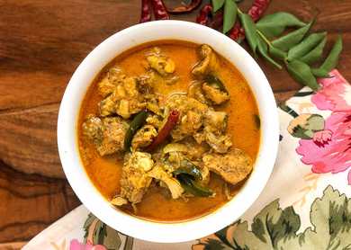 Recette de curry au poulet Sri Lankais – Kukul Mas Curry Recette Indienne Traditionnelle