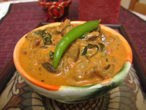 Recette de curry aubergine de style kerala – curry aubergine de style kerala Recette Indienne Traditionnelle