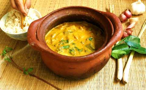 Recette de curry jaune thaïlandaise Recette Indienne Traditionnelle