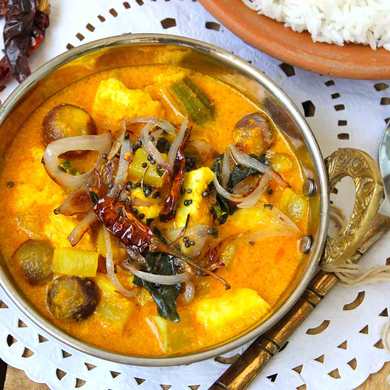 Recette de curry de mangueuse brute paneer Recette Indienne Traditionnelle