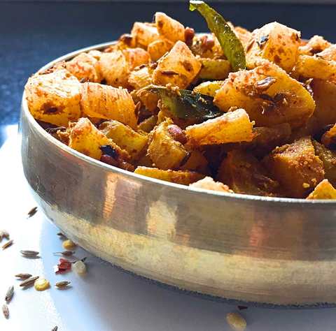 Recette de curry mullangi Recette Indienne Traditionnelle