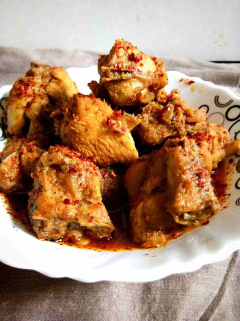 Recette de curry de poulet de style coorgi Recette Indienne Traditionnelle