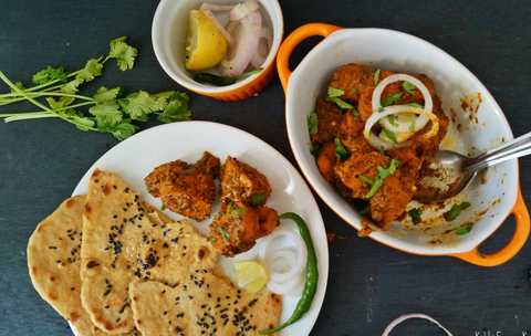 Recette de curry de soja de style tandoori chaap Recette Indienne Traditionnelle