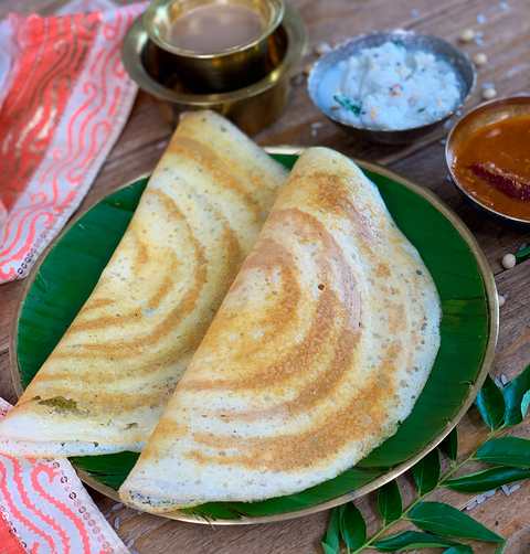 Recette de Dosa de soja haute protéine Recette Indienne Traditionnelle