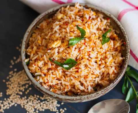 Recette Ellu Sadam - Riz Sésame Recette Indienne Traditionnelle