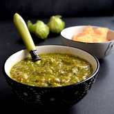 Recette épicée de la salsa mexicaine Verde – Vert Tomato Salsa Recette Indienne Traditionnelle