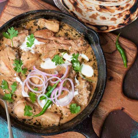 Recette facile de curry crémeux de poulet Recette Indienne Traditionnelle