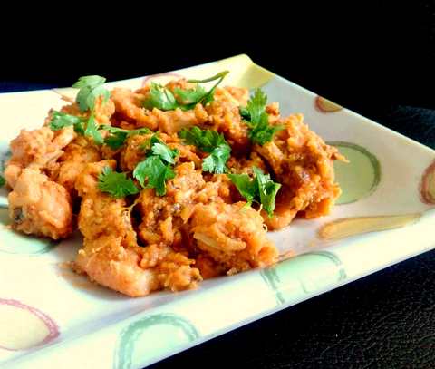 Recette de frire au poulet Masala Recette Indienne Traditionnelle